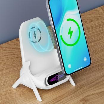Cargador Portátil con Soporte para Móvil