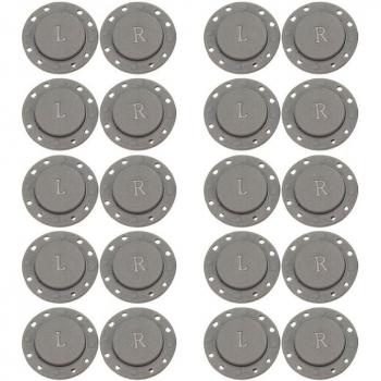 22mm Magnetische Knöpfe für handgemachte Kleidung, 10 Paare