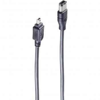FireWire ShiverPeak 1,8 m Cavo Interfaccia 4‑pin 6‑pin Nero