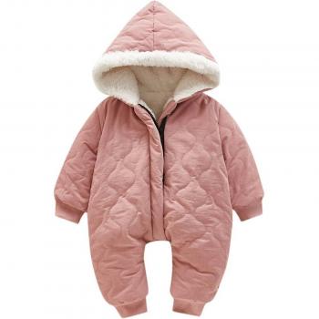 Manteau à capuche pour fille en hiver