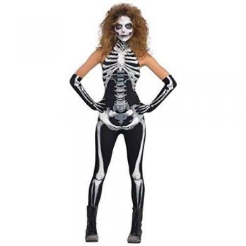Amscan Costume Scheletro Bone-a-fied Babe Taglia L