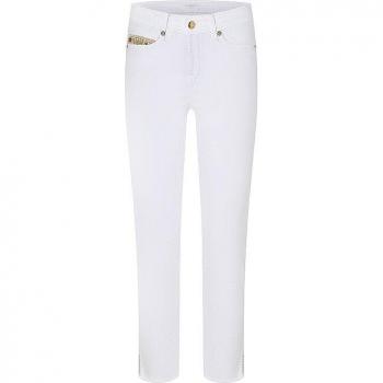 Cambio PIPER Slim Fit 7/8 Jeans in Weiß, Größe 36