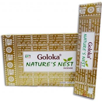 Nag Champa Incienso Goloka Nature's Nest 12x15g Nag Champa