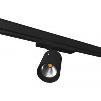 Molto Luce Mova 3Phasen Schienenspot 67mm schwarz