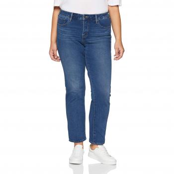 Levi's Talla Grande 314 Pl Shaping Straight, Vaqueros Mujer, Azul