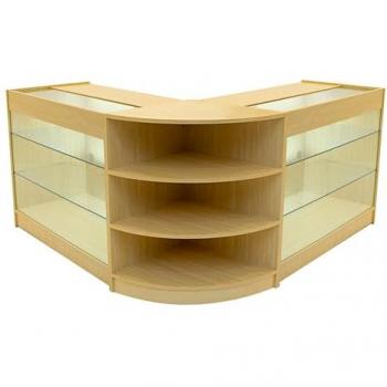 MDF & Vidrio Templado: Mostrador Apollo Arce 2×K1200+1×LM60