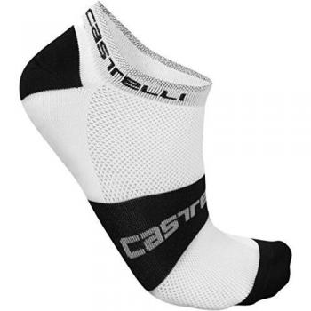 Calzini Bianco Nero Lowboy CASTELLI 4507069-001 L/XL