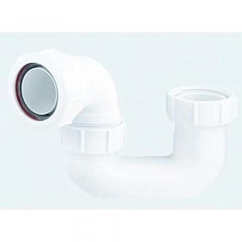 McAlpine SMP10 50 mm Bathroom Water Seal Trap – White