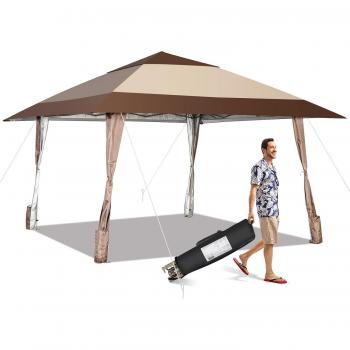 Gazebo da Feste con Struttura in Acciaio