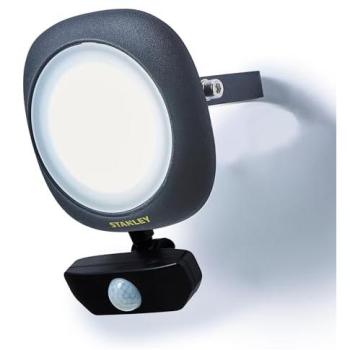 10 W PIR Flood Light, Die‑Cast, Black