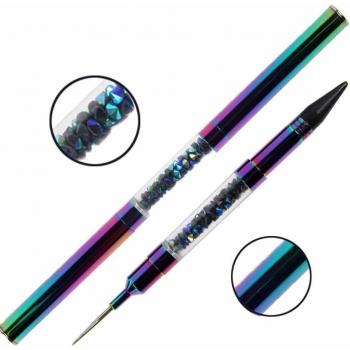 Herramienta Punteadora de Uñas con Diamantes de Imitación