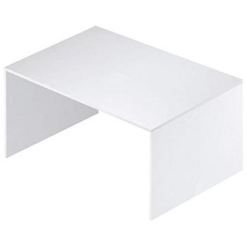 Bureau Pratique en Bois de Frêne Blanc 120x73x73 cm