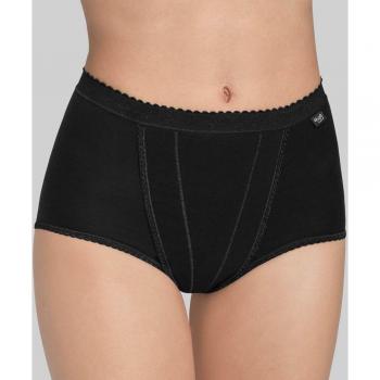 Sloggi Control Maxi Slip Dames Zwart (set van 2)