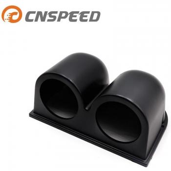 Pod double jauge 52 mm – Noir – Compteur automobile