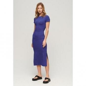 Superdry completo midi a maniche corte navy blue XL
