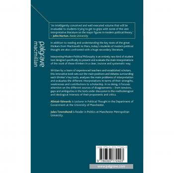 Interpreting Modern Political Philosophy: From Machiavelli to Marx