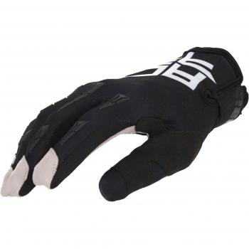 Acerbis X‑H Schwarze Motocross-Handschuhe – Größe S (Männlich)