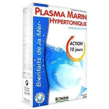 Biover Plasma Marino Hipertónico 20 Ampollas