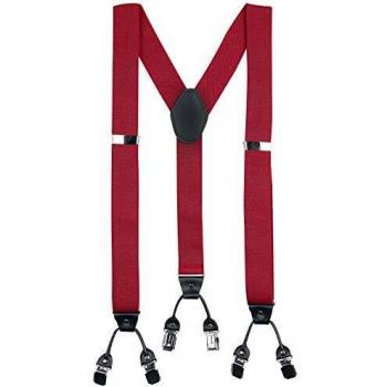 Rockabilly Braces in Rot