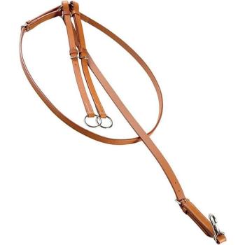 Stile Western Martingala Pool’s – Cuoio Artigianale Nero, Regolazione Duo