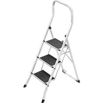 Mini escalera de acero con estribo superstep (3 peldaños)