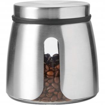 Kaffeedose Brew – 1 l, kombinierte Glas‑Edelstahl‑Version