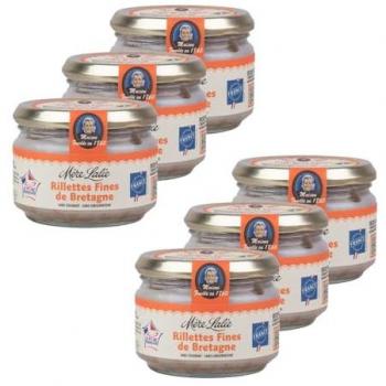 Pack Rillettes Fines Bretagne – 6 x 180 g