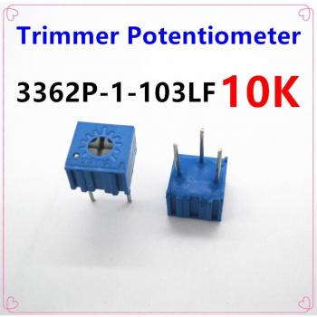 15PCS 10K Trimmer Resistors 3362