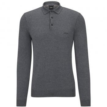 Polo BOSS BONO gris pour homme M