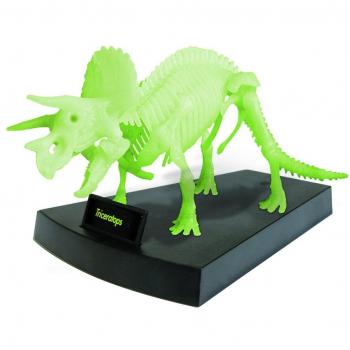 Scheletro Triceratopo Notturno Jurassic Geoworld CL140K