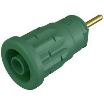 Green 4 mm Safety Socket – SKS Hirschmann SEP 2630 S1,9