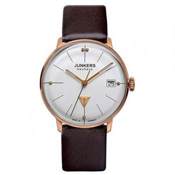 Ladies Junkers Black Dial Leather Quartz Watch