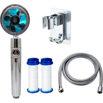5pcs Handheld Shower Head with Filter Tube