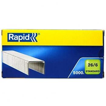 Leitz Rapid Staples 26/6mm 24861800 (Pack of 5000)