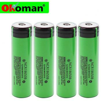 18650 Lithium Ion Battery NCR18650B 3400mAh