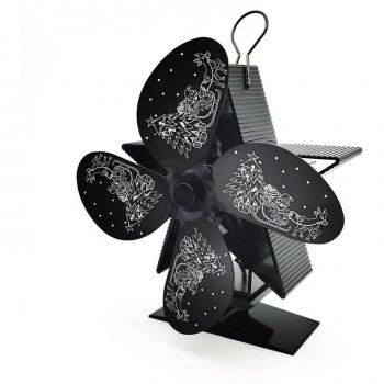 Ventilateur de distribution de chaleur pour cheminée