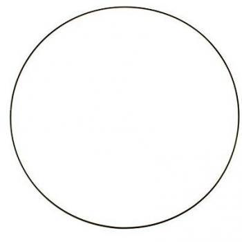 Glorex Bastelmaterial Floristenring 50 cm schwarz