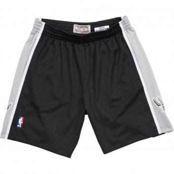 Pantaloni Corti NBA San Antonio Spurs Nero XL Uomo