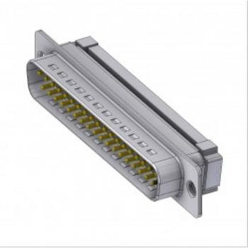 Deltron 37-Pin D-SUB Plug, 180° Cut & Clip Design