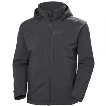 HP Racing LifaLoft – Veste à Capuche Noire pour Hommes, Taille M, Résistance aux Intempéries