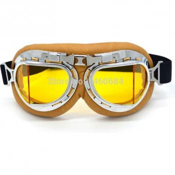 Evomosa Retro Motorcycle Goggles