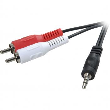 Câble Audio 3,5 mm à 2X RCA Vivanco, 5m