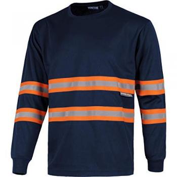 Camiseta de Manga Larga WorkTeam con Reflectantes