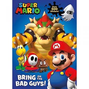Official Super Mario Bring on the Bad Guys by Nintendo Paperback Book