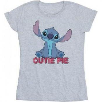 T-shirt donna Lilo & Stitch Cutie Pie con stampa dolce