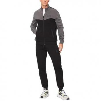 EA7 Emporio Armani Trainingsanzug Schwarz für Herren XS