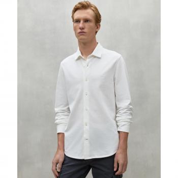 Camisa Sostenible Ecoalf Masculina Blanco