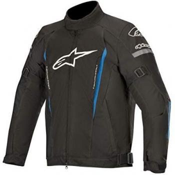 Alpinestars Gunner V2 WP Motorradjacke Schwarz Blau 3XL