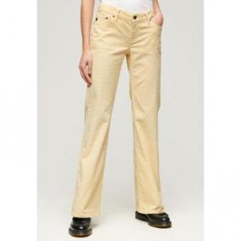 Pantalon évasé en velours côtelé pour femmes Superdry, taille 26/32