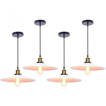 Ensemble de Lustres Rétro 4PCS 36cm